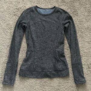 Lululemon Heathered Blue Top